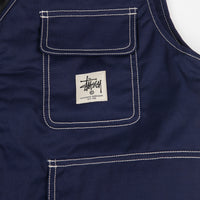 Stussy Poly Cotton Work Vest - Navy thumbnail