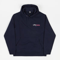 Stussy Positive Vibrations Applique Hoodie - Navy thumbnail