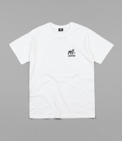 Stussy Rasta Lion T-Shirt - White