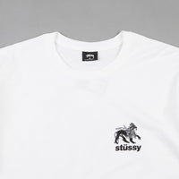 Stussy Rasta Lion T-Shirt - White thumbnail