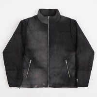 Stussy Recycled Nylon Down Puffer Jacket - Vintage Black | Flatspot