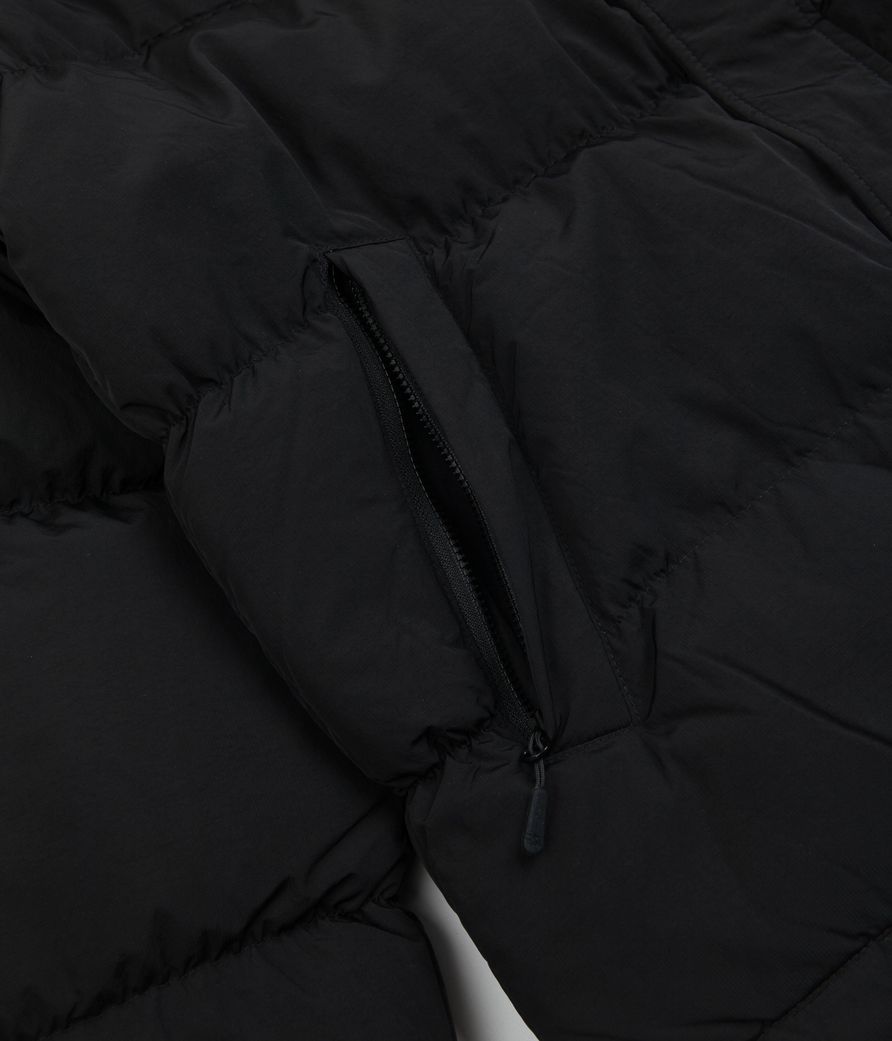 Stussy Ripstop Down Puffer Jacket - Black | Flatspot