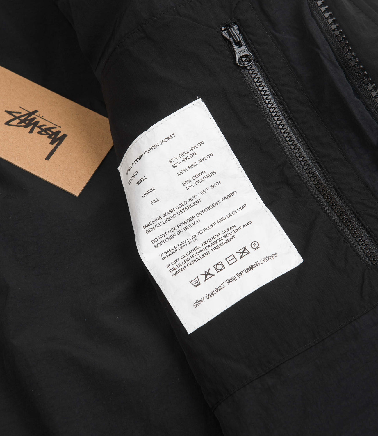 Stussy ripstop hot sale pullover jacket