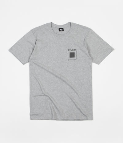 Stussy S Flag T-Shirt - Grey Heather