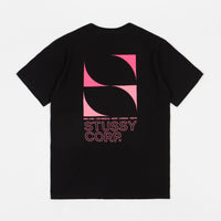 Stussy S Square T-Shirt - Black thumbnail