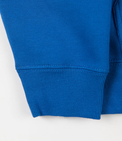 Stussy Script Applique Hoodie - Blue