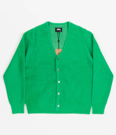 Stussy Shaggy Cardigan - Kelly | AspennigeriaShops