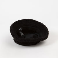 Stussy Sherpa Fleece Bucket Hat - Black thumbnail