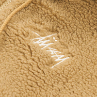 Stussy Sherpa Zip Hoodie - Brown thumbnail