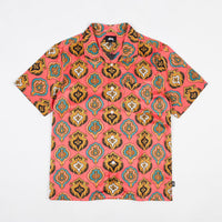 Stussy Shield Short Sleeve Shirt - Peach thumbnail