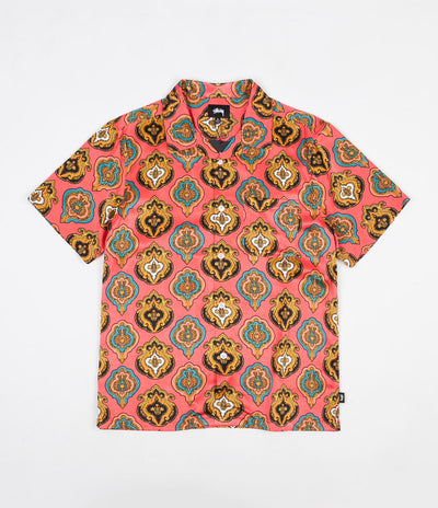 Stussy Shield Short Sleeve Shirt - Peach