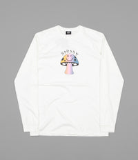 Stussy Shroom Pigment Dyed Long Sleeve T-Shirt - Natural