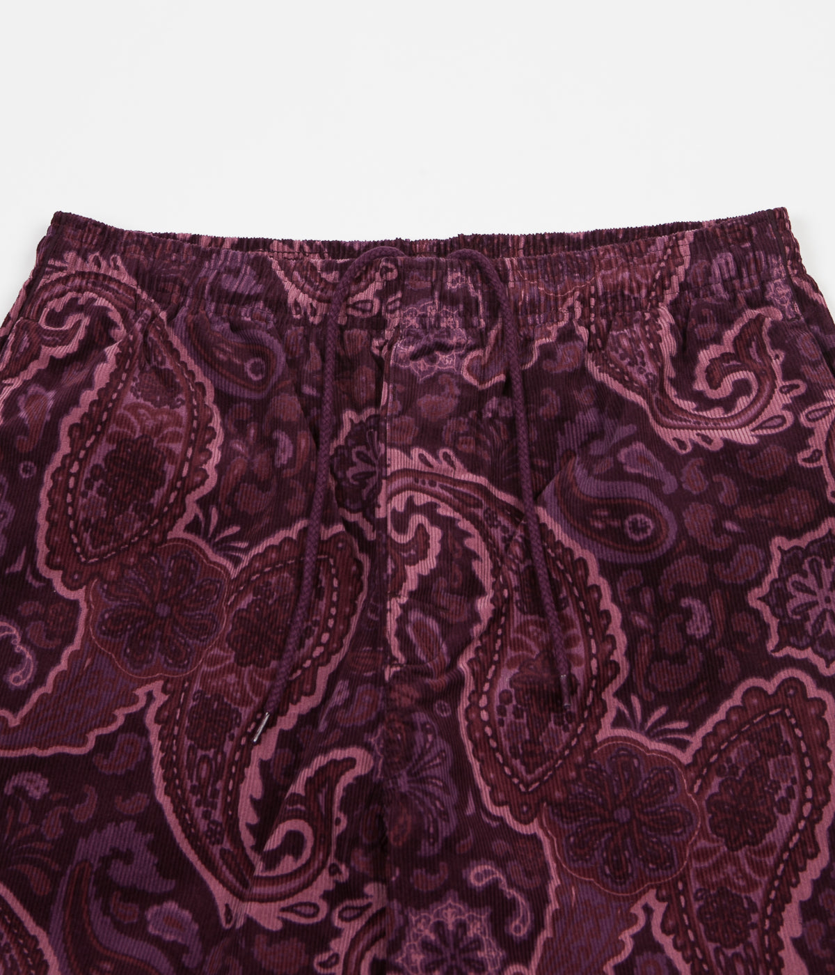 Stussy Side Piping Cord Trousers - Burgundy | Flatspot