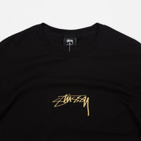 Stussy Smooth Stock T-Shirt - Black thumbnail