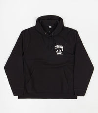 Stussy Stock Crown Hoodie - Black