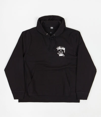 Stussy Stock Crown Hoodie - Black