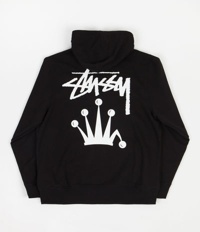 Stussy Stock Crown Hoodie - Black