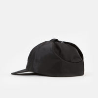 Stussy Stock Ear Flap Camp Cap - Black thumbnail