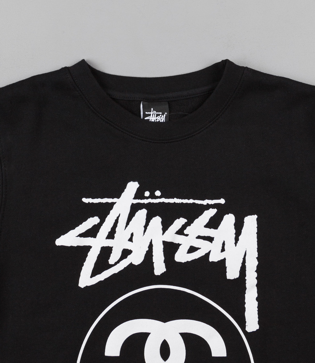 Stussy brushed discount link sweatshirt