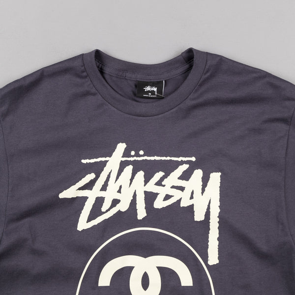 Stussy Stock Link T-Shirt - Midnight | Flatspot