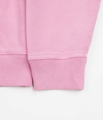 Stussy Stock Logo Hoodie - Pink