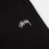 Stussy Stock Logo Pants - Black thumbnail