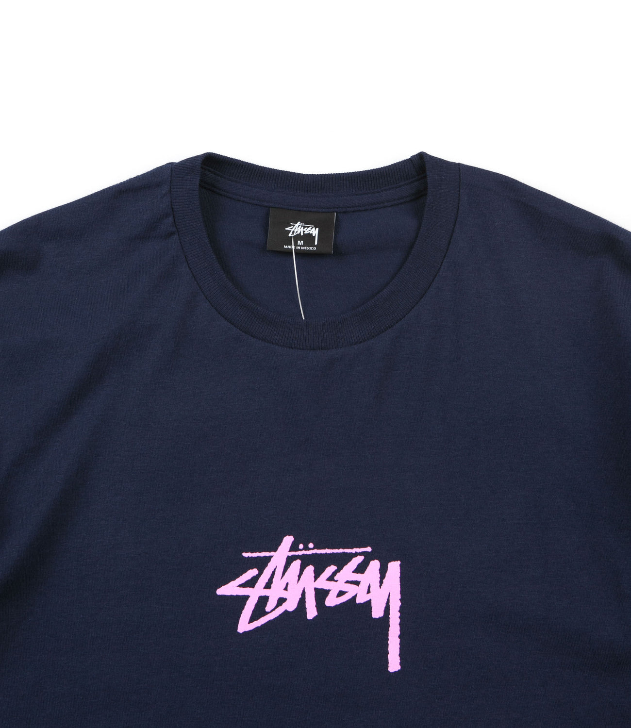 Stussy Stock T-Shirt - Navy | Flatspot