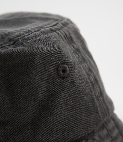 Stussy Stock Washed Bucket Hat - Black