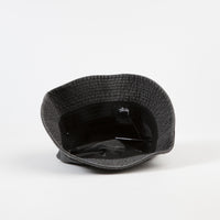 Stussy Stock Washed Bucket Hat - Black thumbnail