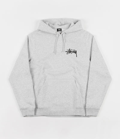 Stussy Stussy Applique Hoodie - Ash Heather