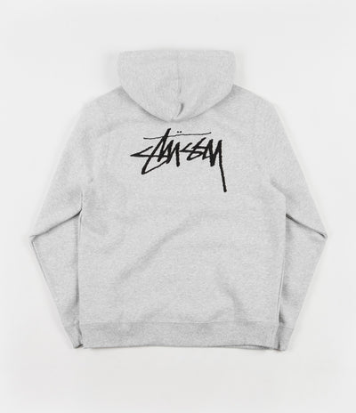 Stussy Stussy Applique Hoodie - Ash Heather