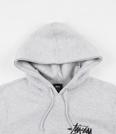 Stussy Stussy Applique Hoodie - Ash Heather