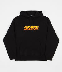 Stussy Stussy Fire Applique Hoodie - Black