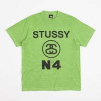 Stussy Stussy No.4 Pigment Dyed T-Shirt - Green thumbnail