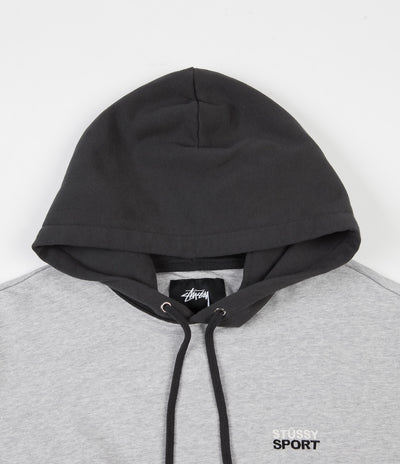 Stussy Stussy Sport Hoodie - Grey Heather