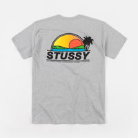 Stussy Sundown T-Shirt - Grey Heather thumbnail