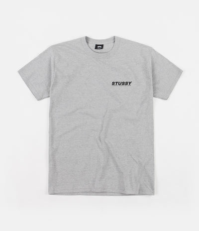 Stussy Sundown T-Shirt - Grey Heather