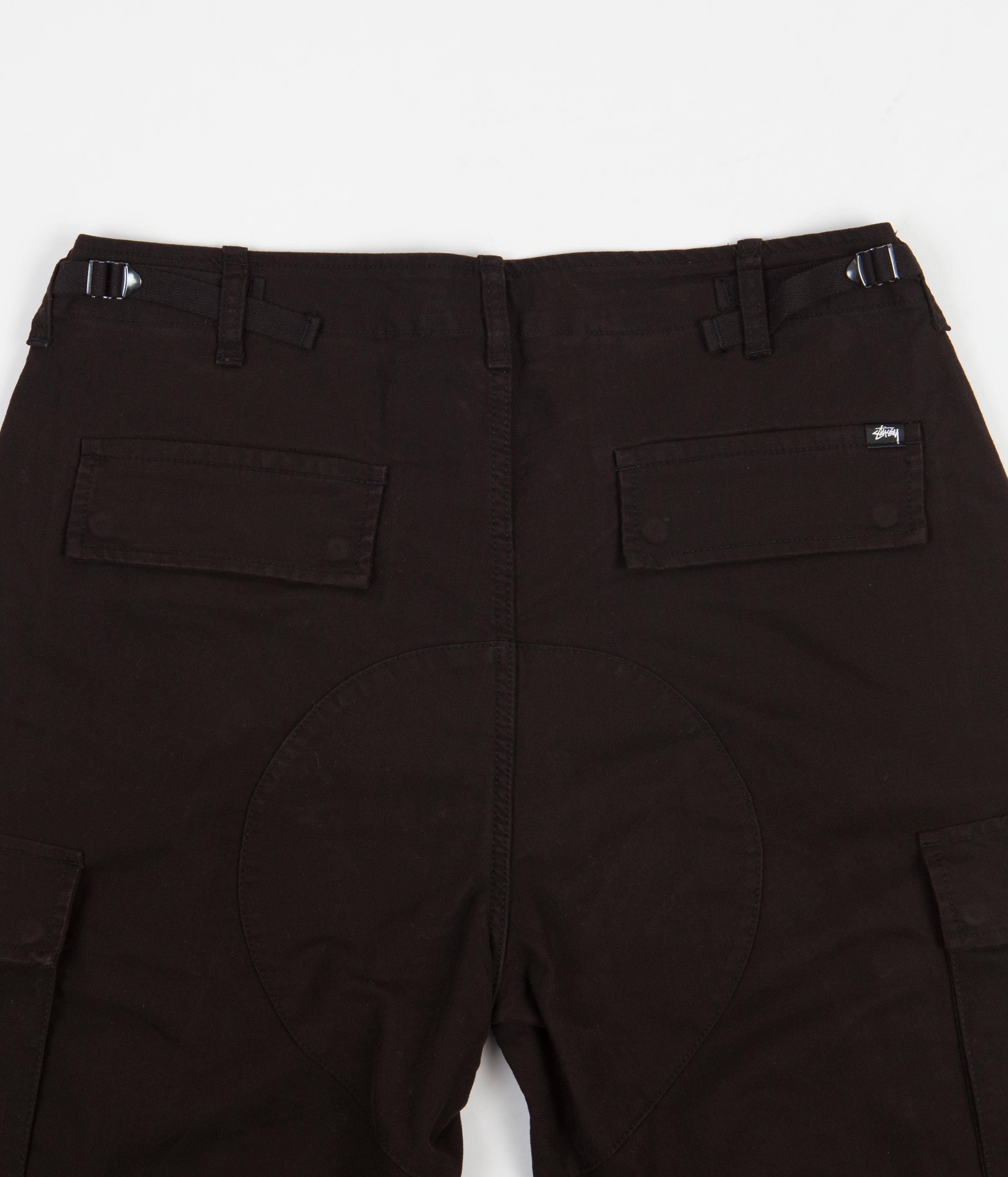 Stussy Surplus Cargo Pants - Black | Flatspot