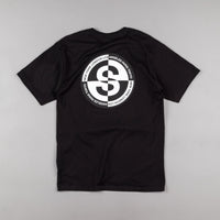 Stussy Flipped Up T-Shirt - Black thumbnail