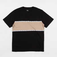 Stussy Tape Stripe T-Shirt - Black thumbnail