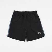 Stussy Taping Nylon Shorts - Black thumbnail