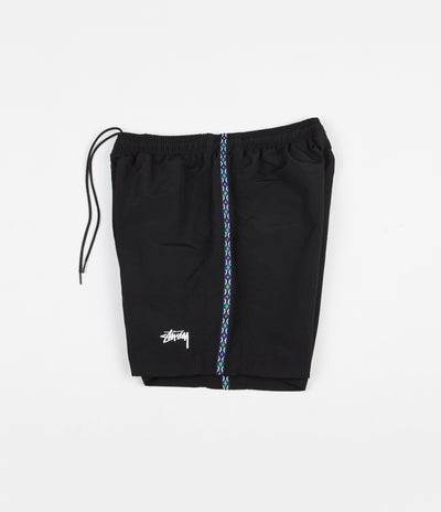 Stussy Taping Nylon Shorts - Black