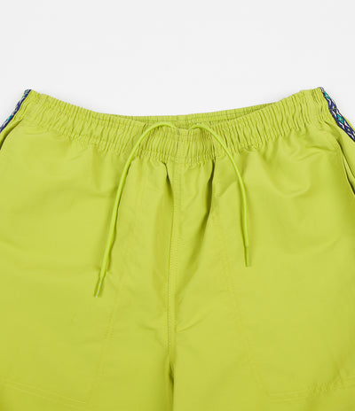 Stussy Taping Nylon Shorts - Lime