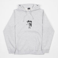 Stussy Tribe Man Applique Hoodie - Grey Heather thumbnail