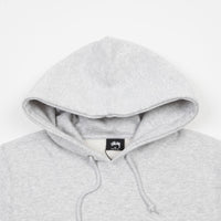 Stussy Tribe Man Applique Hoodie - Grey Heather thumbnail