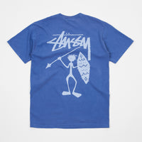 Stussy Tribeman Pigment Dyed T-Shirt - Blue thumbnail