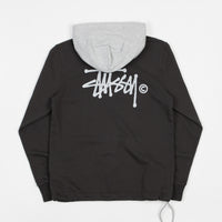 Stussy Two Tone Hoodie - Black thumbnail