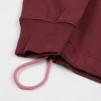 Stussy Two Tone Hoodie - Burgundy thumbnail