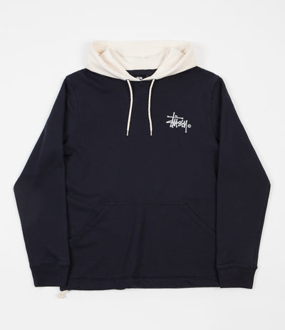 Stussy Two Tone Hoodie - Navy