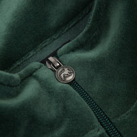 Stussy Velour Panelled Tracksuit Jacket - Green thumbnail